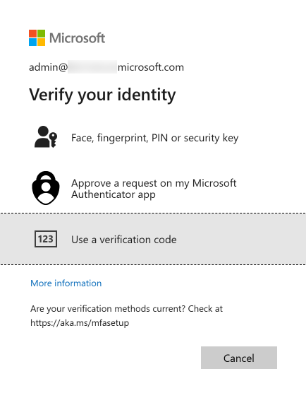 Illustration of a downgrade attack: the legitimate passkey is bypassed because a weaker enrolled method (password, SMS, push) still satisfies sign-in